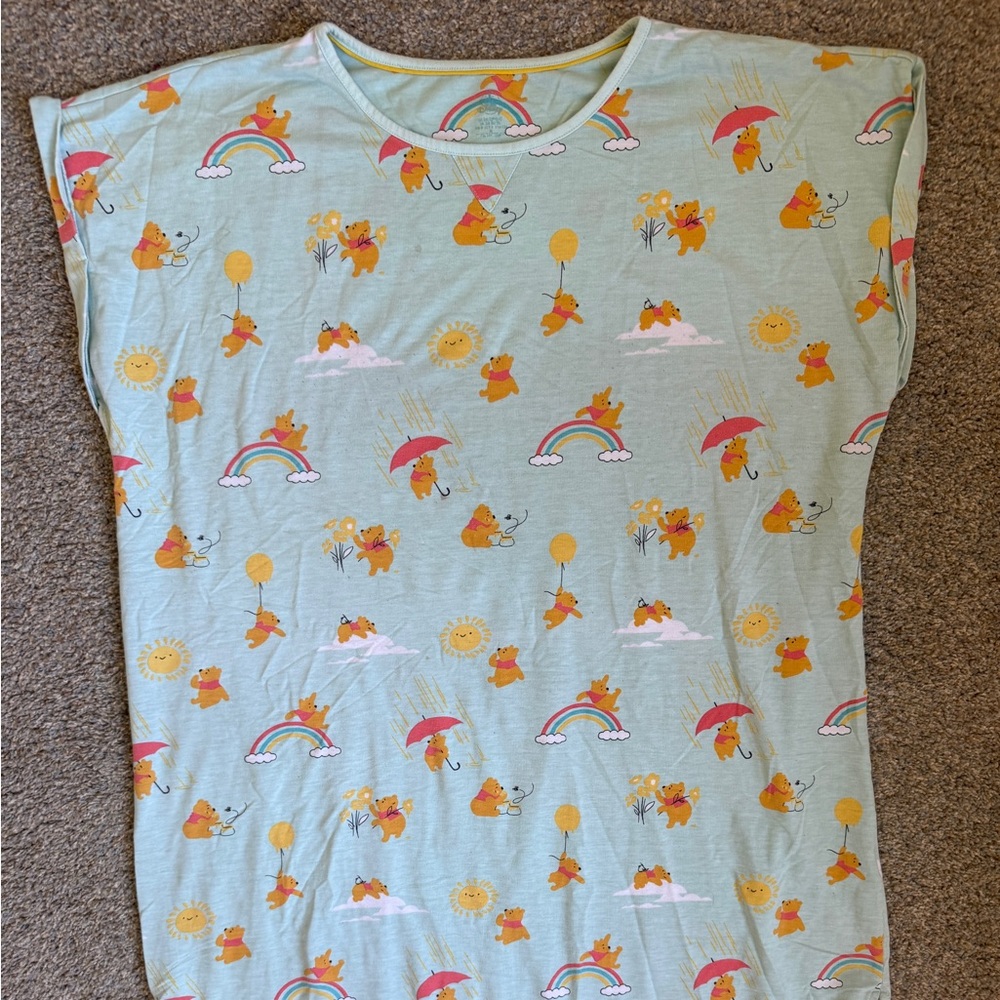Disney Winnie the Pooh short sleeve dress ladies 2x/3x